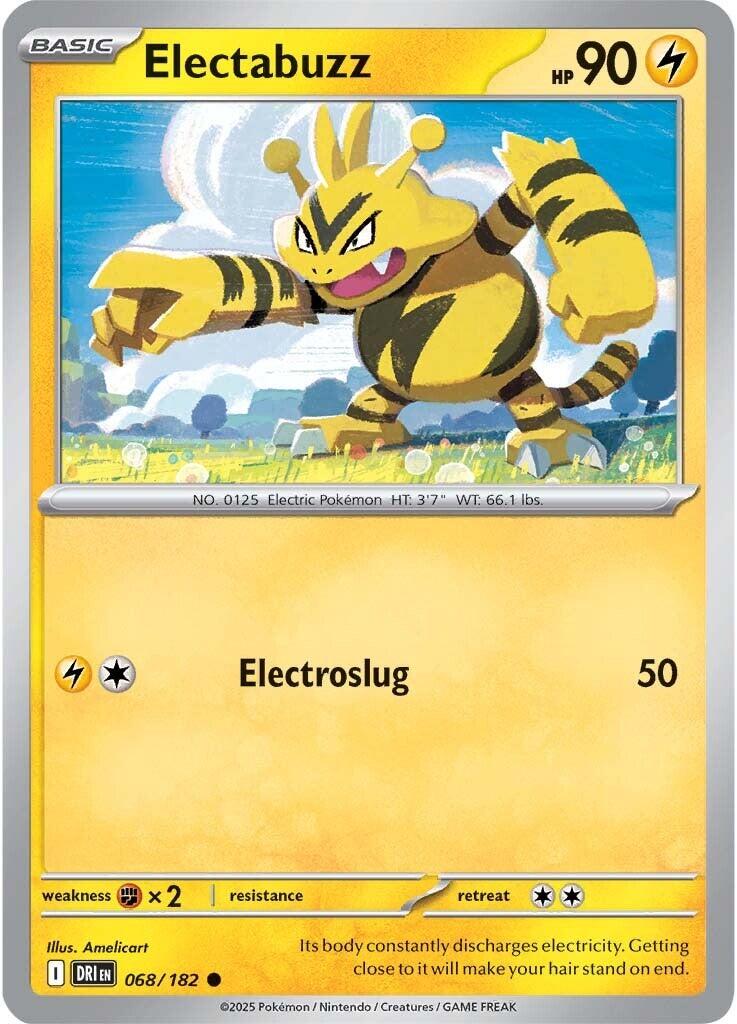 Electabuzz (068/182) [Scarlet & Violet: Destined Rivals] | Good Games Morley