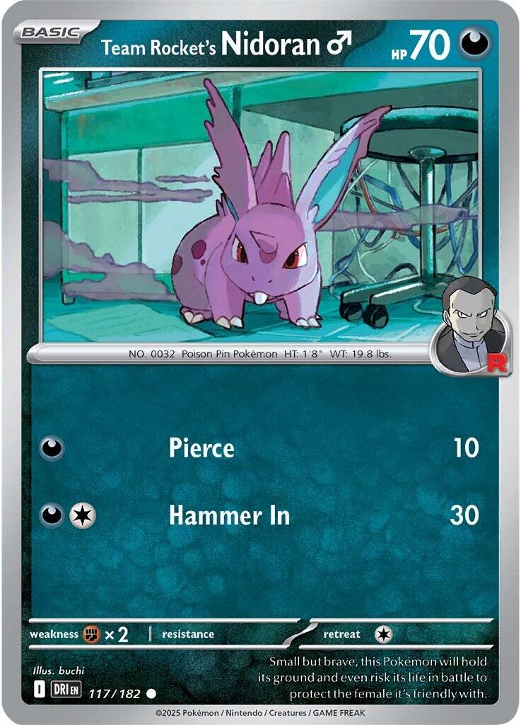 Team Rocket's Nidorand (117/182) [Scarlet & Violet: Destined Rivals] | Good Games Morley