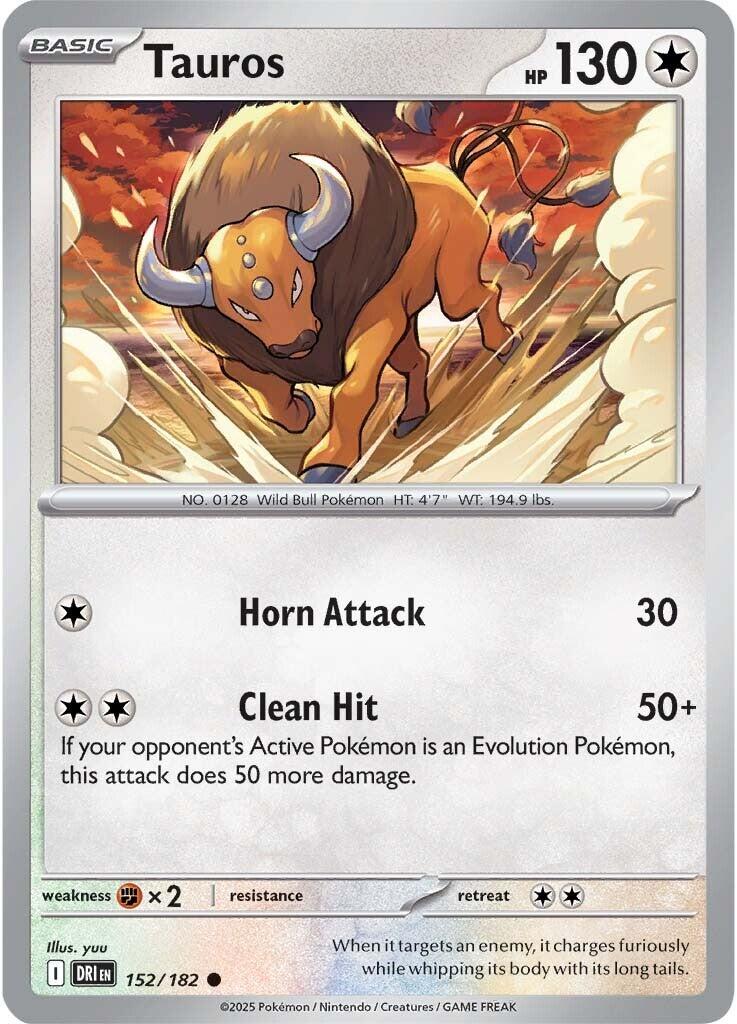 Tauros (152/182) [Scarlet & Violet: Destined Rivals] | Good Games Morley