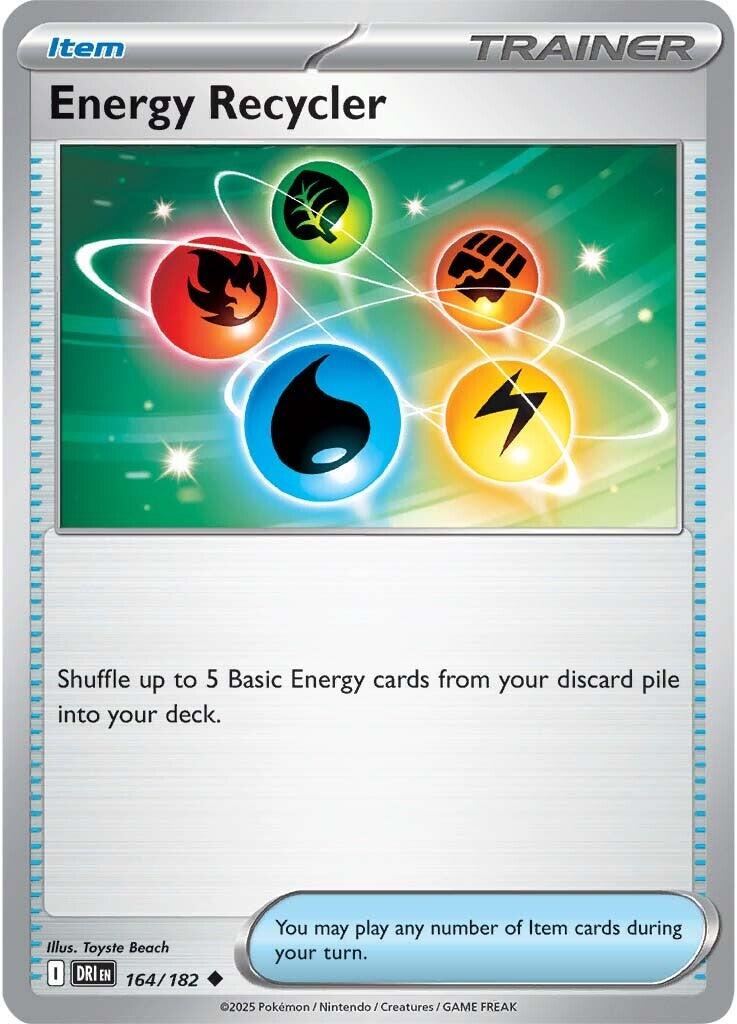 Energy Recycler (164/182) [Scarlet & Violet: Destined Rivals] | Good Games Morley
