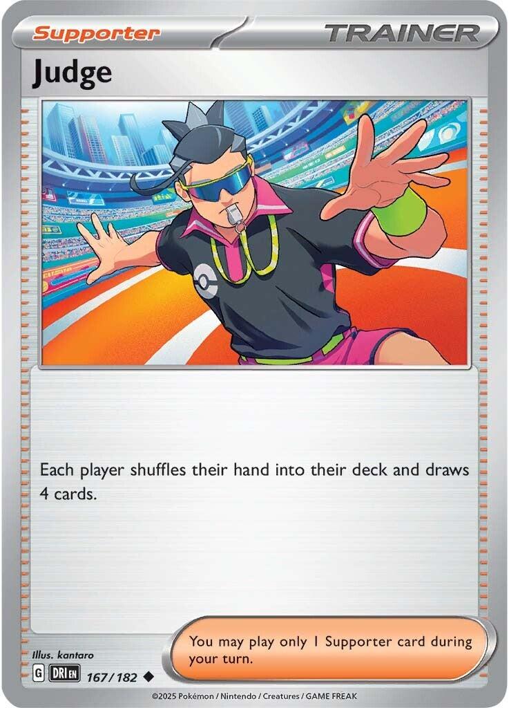 Judge (167/182) [Scarlet & Violet: Destined Rivals] | Good Games Morley