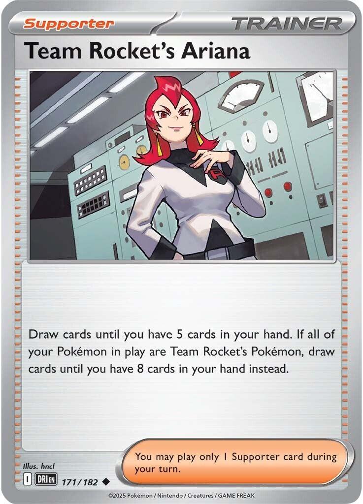 Team Rocket's Ariana (171/182) [Scarlet & Violet: Destined Rivals] | Good Games Morley