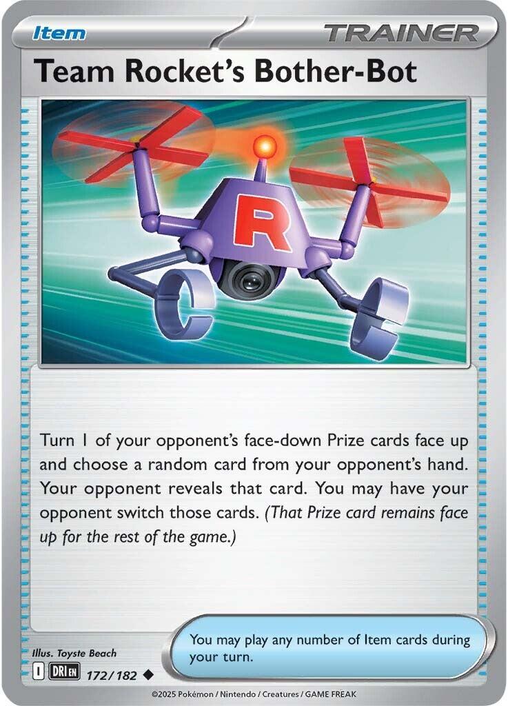 Team Rocket's Bother-Bot (172/182) [Scarlet & Violet: Destined Rivals] | Good Games Morley