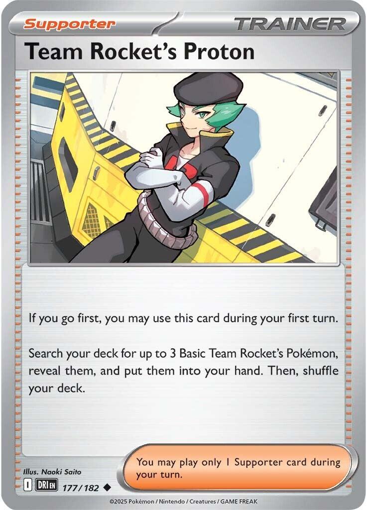 Team Rocket's Proton (177/182) [Scarlet & Violet: Destined Rivals] | Good Games Morley