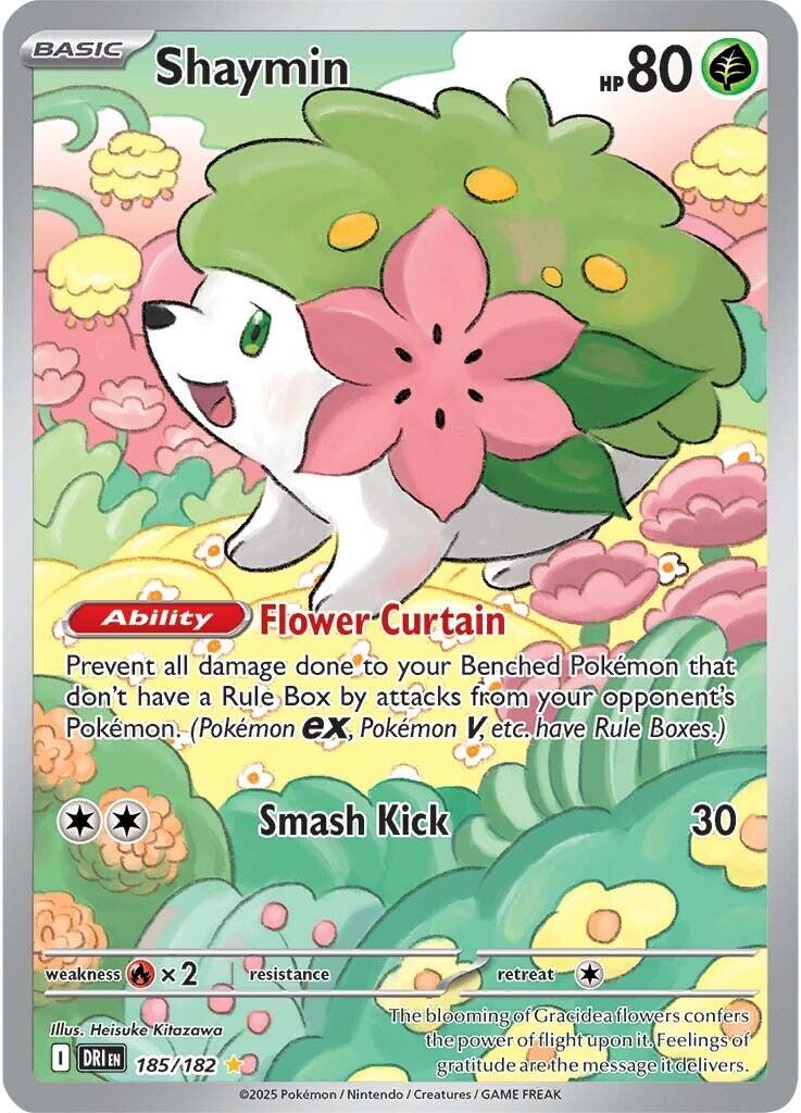 Shaymin (185/182) [Scarlet & Violet: Destined Rivals] | Good Games Morley