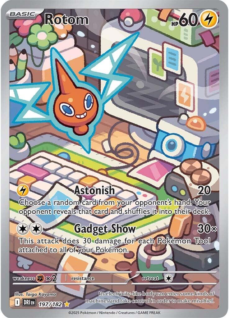 Rotom (197/182) [Scarlet & Violet: Destined Rivals] | Good Games Morley