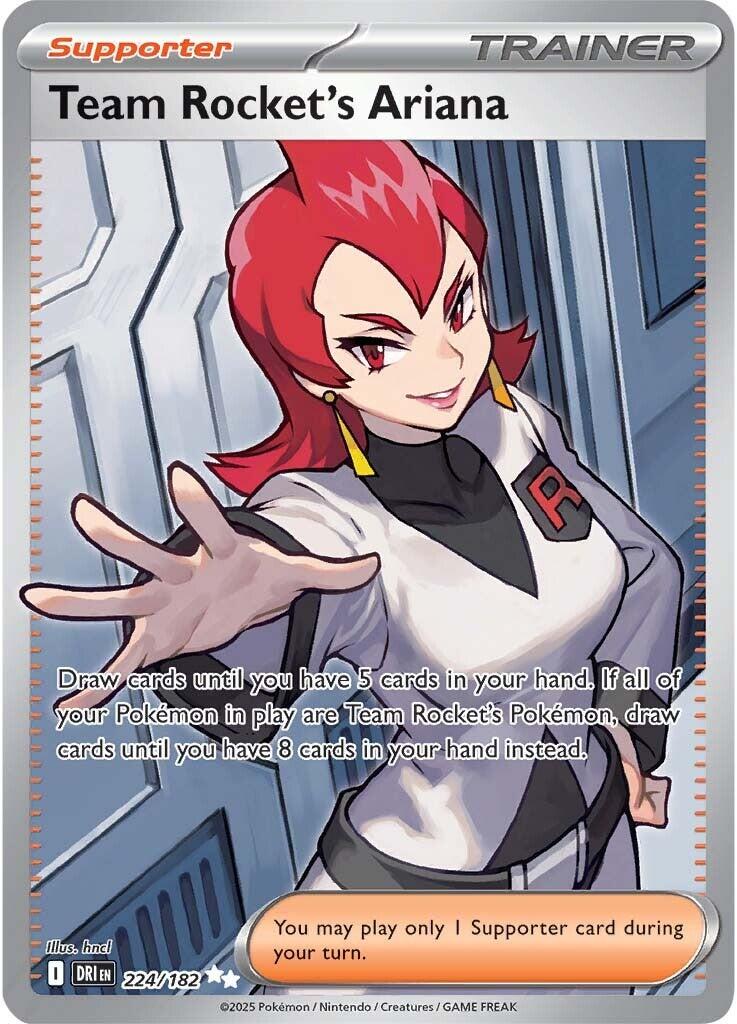 Team Rocket's Ariana (224/182) [Scarlet & Violet: Destined Rivals] | Good Games Morley