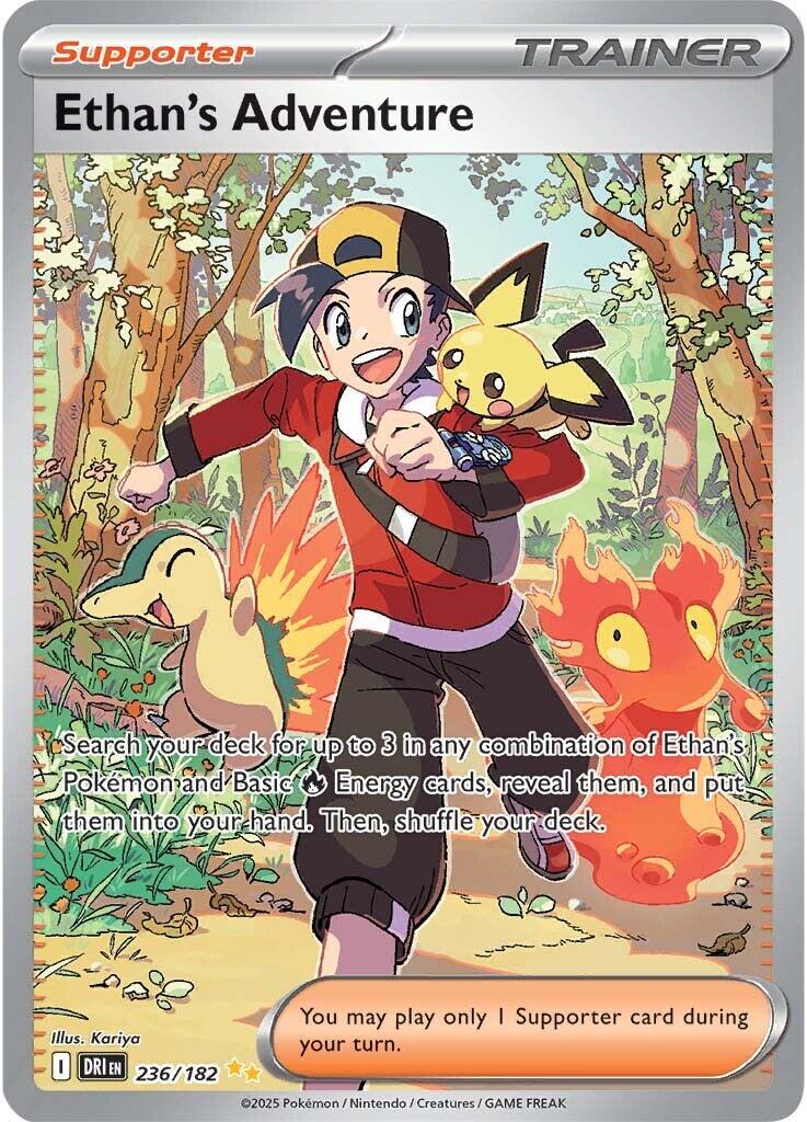 Ethan's Adventure (236/182) [Scarlet & Violet: Destined Rivals] | Good Games Morley