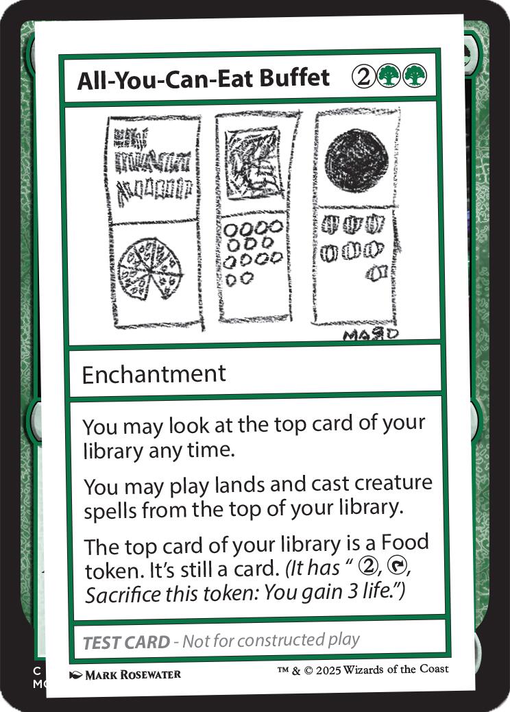 All-You-Can-Eat Buffet [Mystery Booster Playtest Cards] | Good Games Morley
