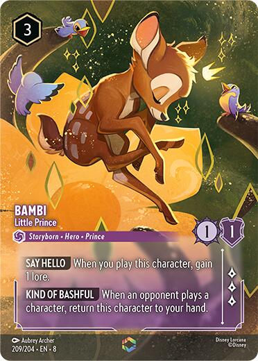 Bambi - Little Prince (Enchanted) (209/204) [Reign of Jafar] | Good Games Morley