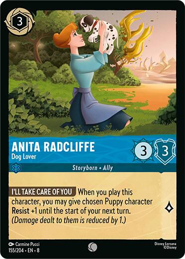 Anita Radcliffe - Dog Lover (155/204) [Reign of Jafar] | Good Games Morley