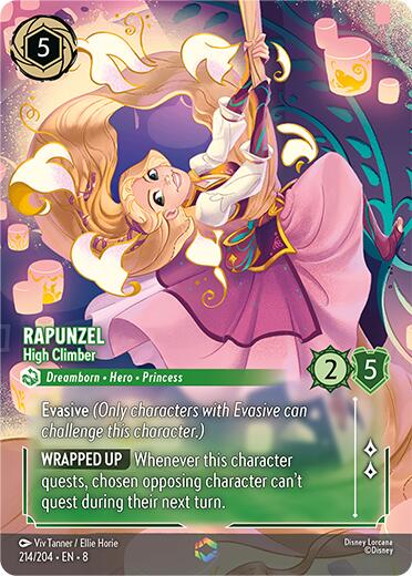 Rapunzel - High Climber (Enchanted) (214/204) [Reign of Jafar] | Good Games Morley
