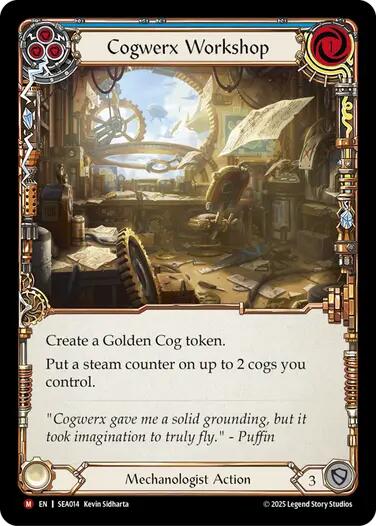 Cogwerx Workshop [SEA014] (High Seas)  Rainbow Foil | Good Games Morley