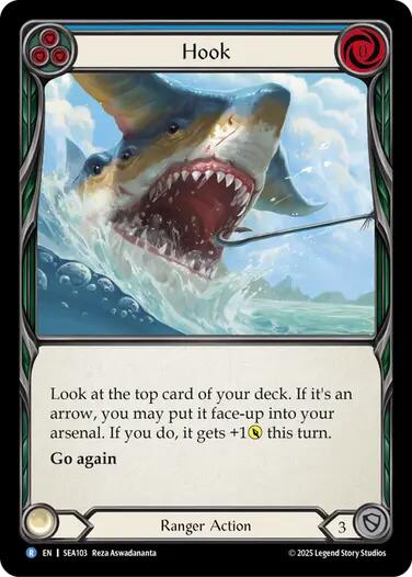 Hook [SEA103] (High Seas)  Rainbow Foil | Good Games Morley
