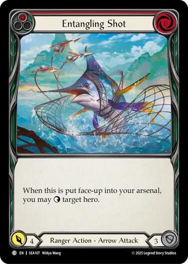 Entangling Shot [SEA107] (High Seas)  Rainbow Foil | Good Games Morley