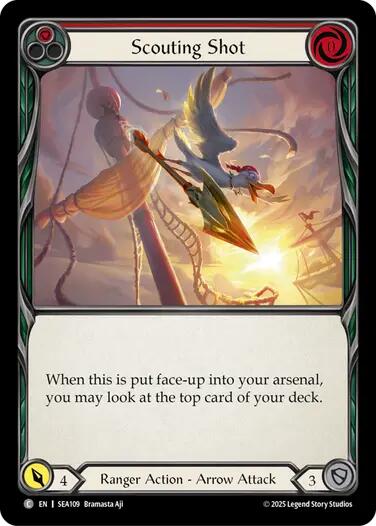 Scouting Shot [SEA109] (High Seas)  Rainbow Foil | Good Games Morley