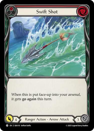 Swift Shot [SEA110] (High Seas)  Rainbow Foil | Good Games Morley
