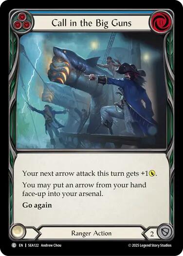 Call in the Big Guns (Blue) [SEA122] (High Seas) | Good Games Morley