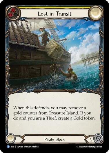 Lost in Transit [SEA151] (High Seas)  Rainbow Foil | Good Games Morley