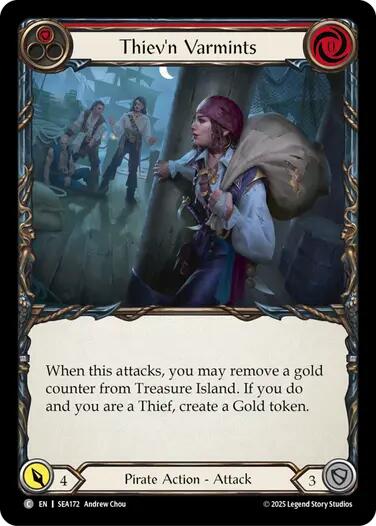Thiev'n Varmints [SEA172] (High Seas)  Rainbow Foil | Good Games Morley