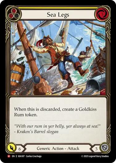 Sea Legs [SEA187] (High Seas)  Rainbow Foil | Good Games Morley