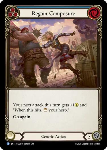 Regain Composure [SEA210] (High Seas)  Rainbow Foil | Good Games Morley
