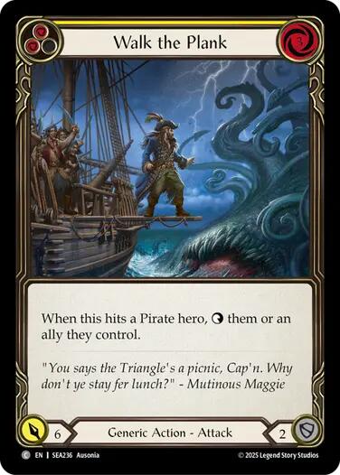 Walk the Plank (Yellow) [SEA236] (High Seas) | Good Games Morley