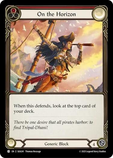 On the Horizon (Red) [SEA241] (High Seas) | Good Games Morley