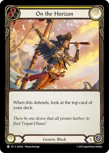 On the Horizon (Yellow) [SEA242] (High Seas) | Good Games Morley