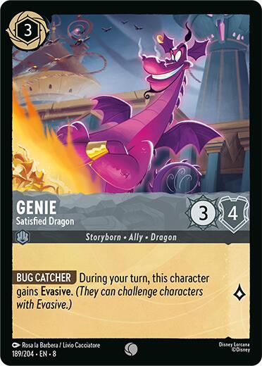 Genie - Satisfied Dragon (189/204) [Reign of Jafar] | Good Games Morley