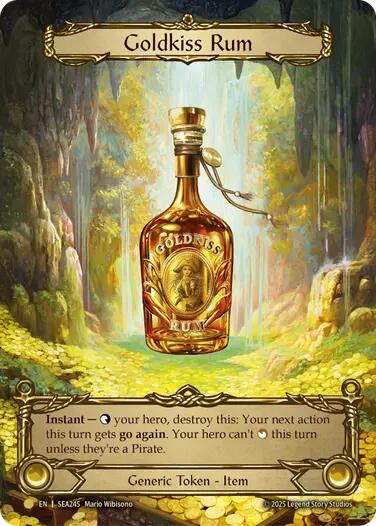 Goldkiss Rum (Treasure) [SEA245] (High Seas)  Rainbow Foil | Good Games Morley