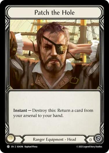 Patch the Hole (Treasure) [SEA096] (High Seas)  Cold Foil | Good Games Morley