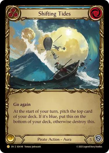 Shifting Tides (Treasure) [SEA148] (High Seas)  Cold Foil | Good Games Morley