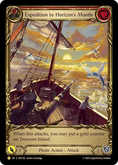 Expedition to Horizon's Mantle (Treasure) [SEA158] (High Seas)  Cold Foil | Good Games Morley