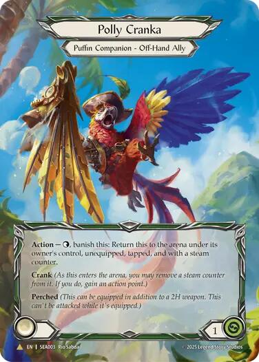Polly Cranka (Treasure) [SEA003] (High Seas)  Cold Foil | Good Games Morley