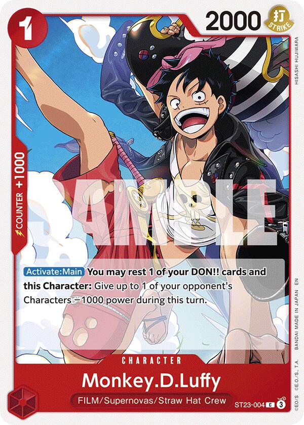 Monkey.D.Luffy [Starter Deck: Red Shanks] | Good Games Morley