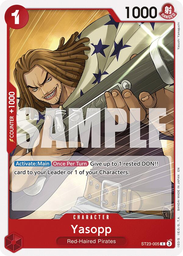 Yasopp [Starter Deck: Red Shanks] | Good Games Morley