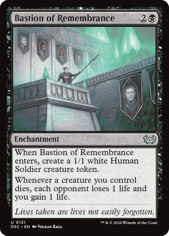 Bastion of Remembrance 131 (Commander: Duskmourn: House of Horror)  | Good Games Morley