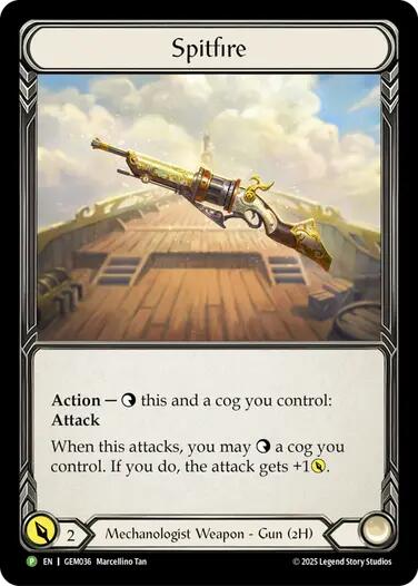 Spitfire [GEM036] (GEM Pack 2)  Cold Foil | Good Games Morley