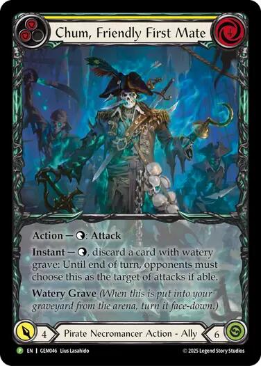 Chum, Friendly First Mate [GEM046] (GEM Pack 2)  Rainbow Foil | Good Games Morley