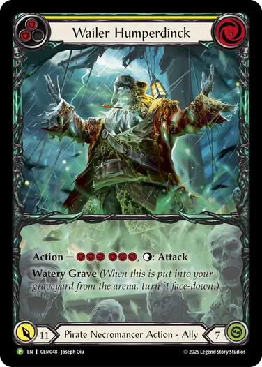 Wailer Humperdinck [GEM048] (GEM Pack 2)  Rainbow Foil | Good Games Morley