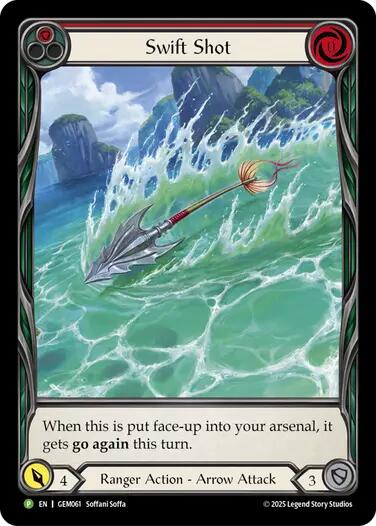 Swift Shot [GEM061] (GEM Pack 2)  Rainbow Foil | Good Games Morley