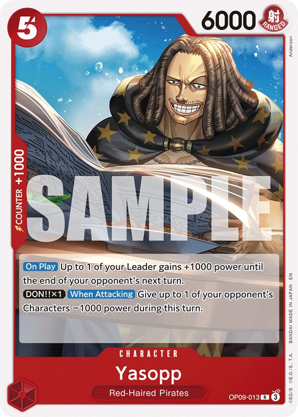 Yasopp (Reprint) [Starter Deck: Red Shanks] | Good Games Morley