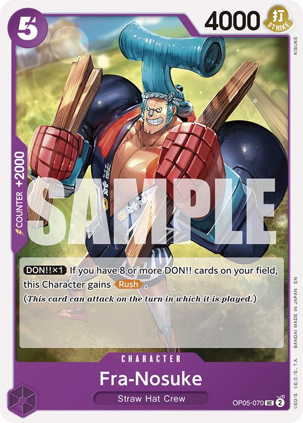 Fra-Nosuke (Reprint) [Starter Deck: Purple/Black Monkey.D.Luffy] | Good Games Morley