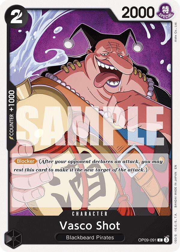 Vasco Shot (Reprint) [Starter Deck: Black Marshall.D.Teach] | Good Games Morley
