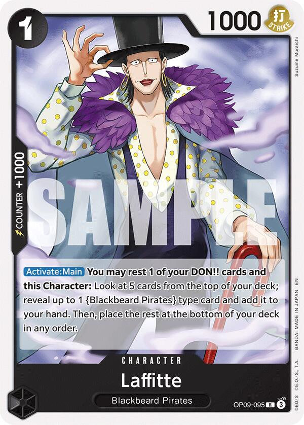 Laffitte (Reprint) [Starter Deck: Black Marshall.D.Teach] | Good Games Morley