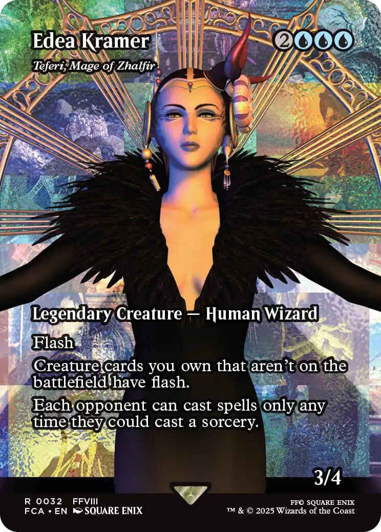 Edea Kramer - Teferi, Mage of Zhalfir (Showcase) [FINAL FANTASY : Through the Ages] | Good Games Morley