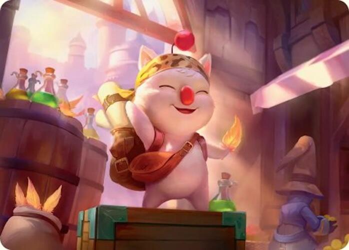 Stiltzkin, Moogle Merchant Art Card [FINAL FANTASY Art Series] | Good Games Morley