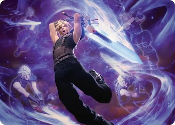 Cloud's Limit Break Art Card [FINAL FANTASY Art Series] | Good Games Morley