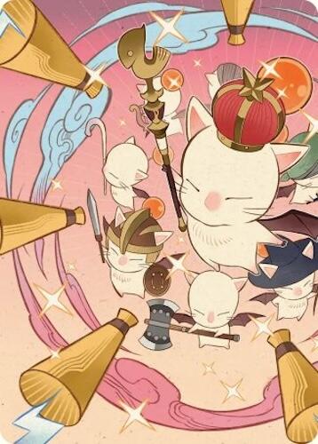 Summon: Good King Mog XII Art Card [FINAL FANTASY Art Series] | Good Games Morley